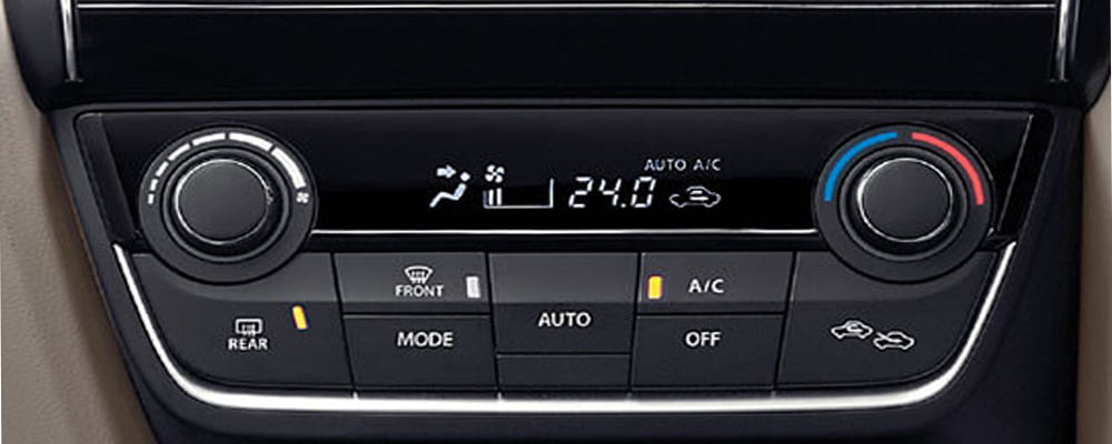 Painel de controle de Ar-condicionado veicular